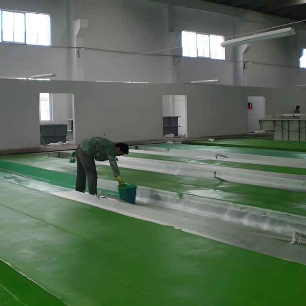 桐乡防腐防静电地坪,防腐防静电自流平地坪产品图3