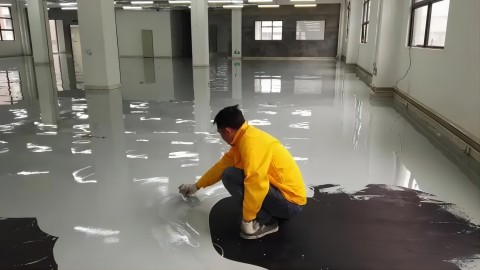 桐乡防腐防静电地坪,防腐防静电自流平地坪
